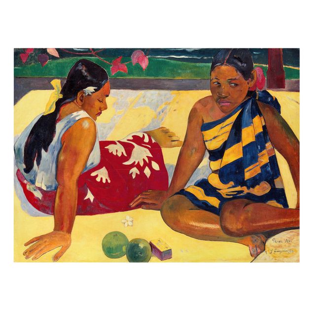 Kunstdrucke auf Leinwand Paul Gauguin - Frauen von Tahiti