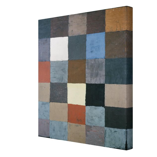 Kunstdrucke auf Leinwand Paul Klee - Farbtafel