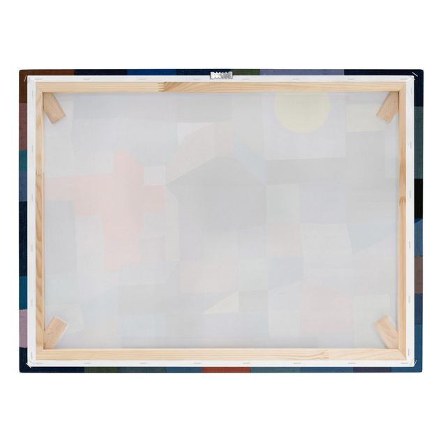 Leinwandbild Kunstdruck Paul Klee - Feuer bei Vollmond