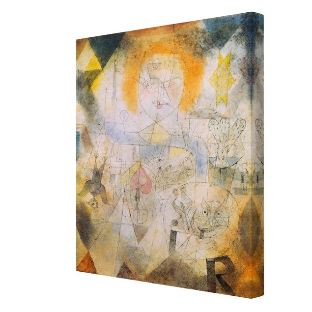 Abstrakte Leinwandbilder Paul Klee - Irma Rossa