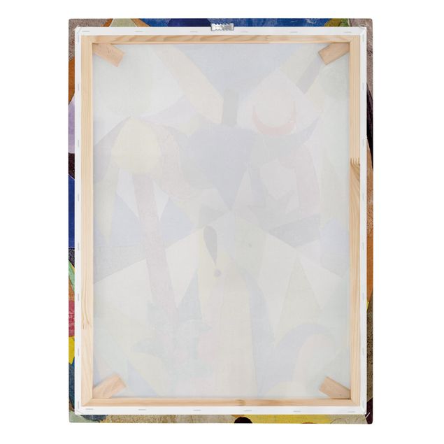 Leinwandbild Kunstdruck Paul Klee - Mildtropische Landschaft