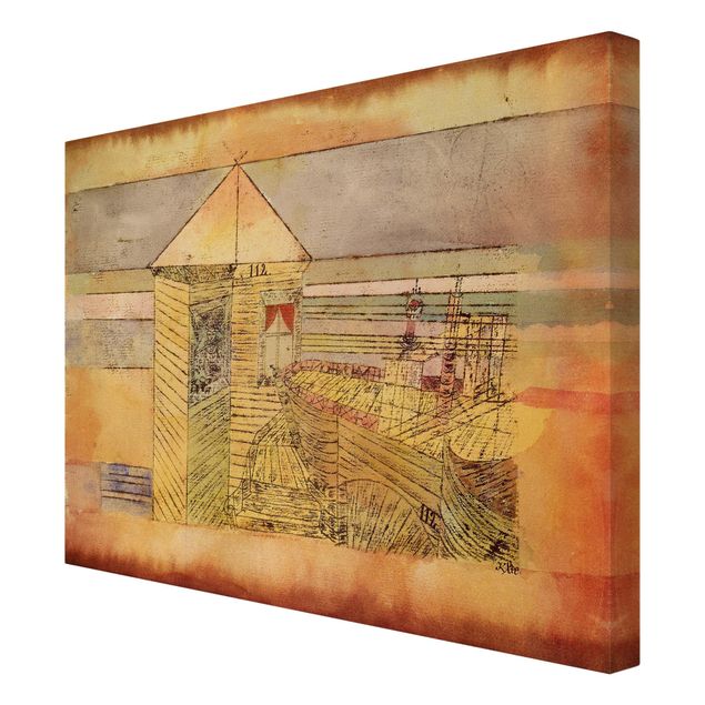 Kunstdrucke auf Leinwand Paul Klee - Wunderbare Landung