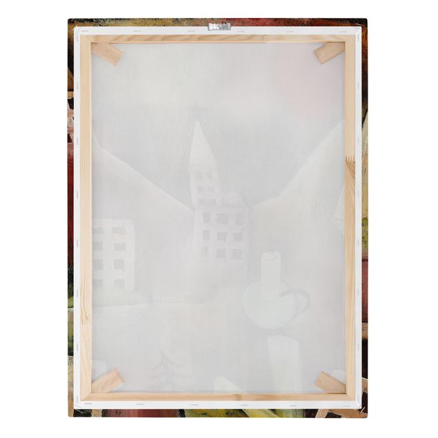 Wandbilder Skyline Paul Klee - Zerstörtes Dorf