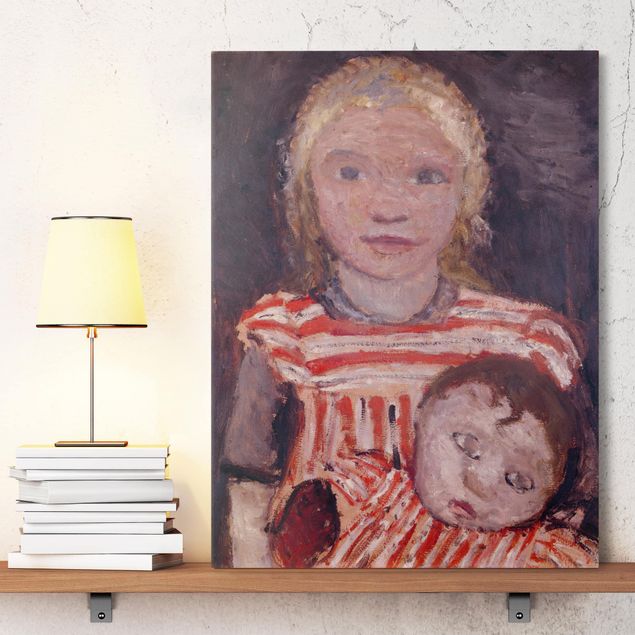 Bilder Expressionismus Paula Modersohn-Becker - Mädchen mit Puppe