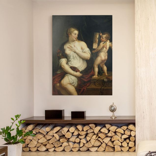 Barock Bilder Peter Paul Rubens - Venus und Cupido