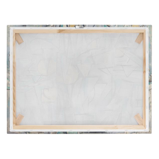 Wandbilder Wohnzimmer modern Piet Mondrian - Komposition X