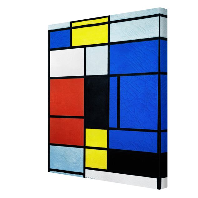 Leinwandbild Kunstdruck Piet Mondrian - Tableau No. 1