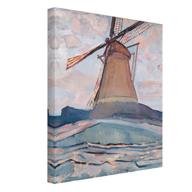 Wandbilder abstrakt Piet Mondrian - Windmühle