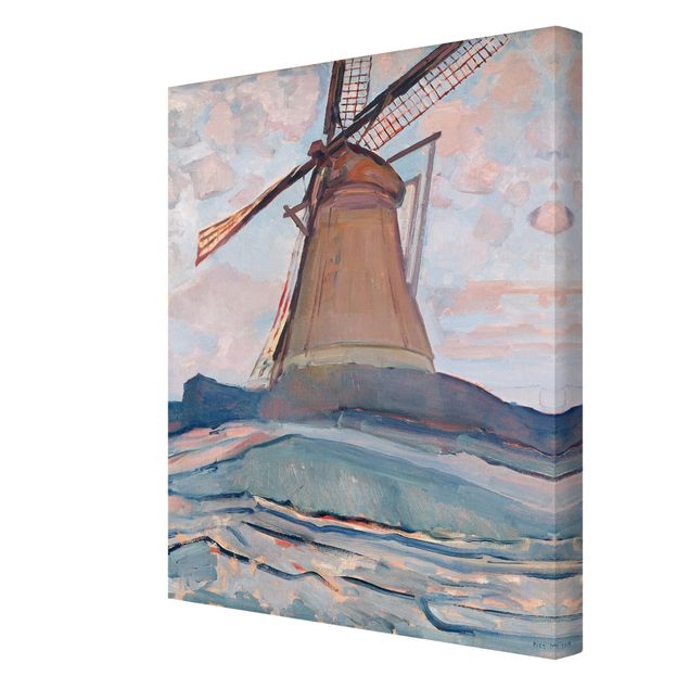 Kunstdrucke auf Leinwand Piet Mondrian - Windmühle