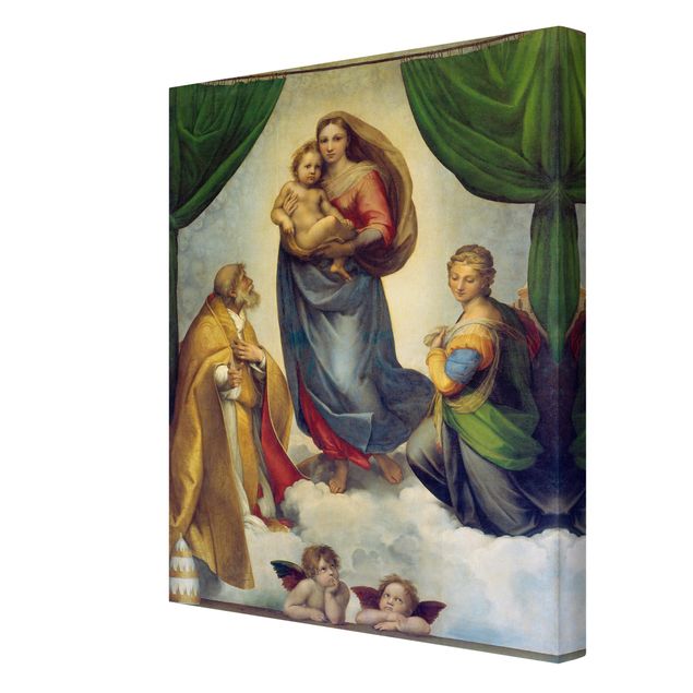 Bilder für die Wand Raffael - Die Sixtinische Madonna
