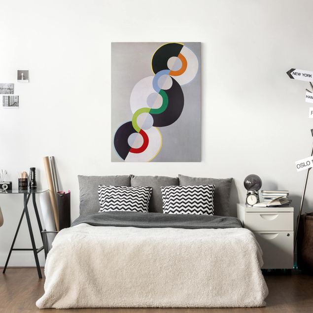 Abstrakte Leinwandbilder Robert Delaunay - Endloser Rhythmus