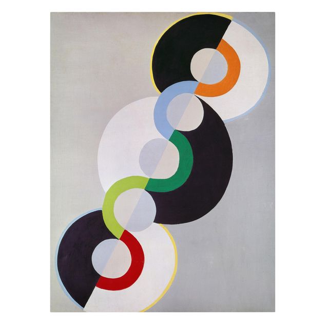 Muster Leinwand Robert Delaunay - Endloser Rhythmus