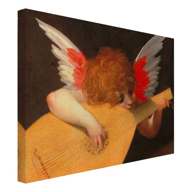 Kunstdruck Rosso Fiorentino Rosso Fiorentino - Musizierender Engel