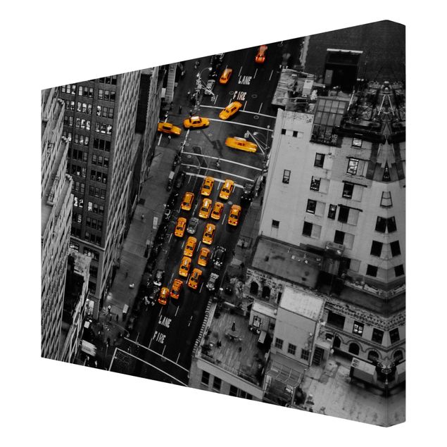 Wandbilder Taxilichter Manhattan