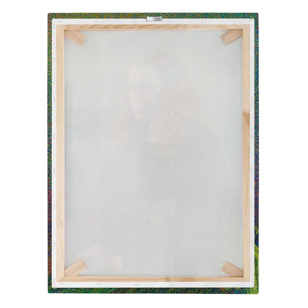 Kunstdrucke Theo van Rysselberghe - Junge Frau in grünem Kleid