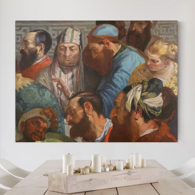 Leinwand Bilder XXL Théodore Géricault - Hochzeit von Kanaa
