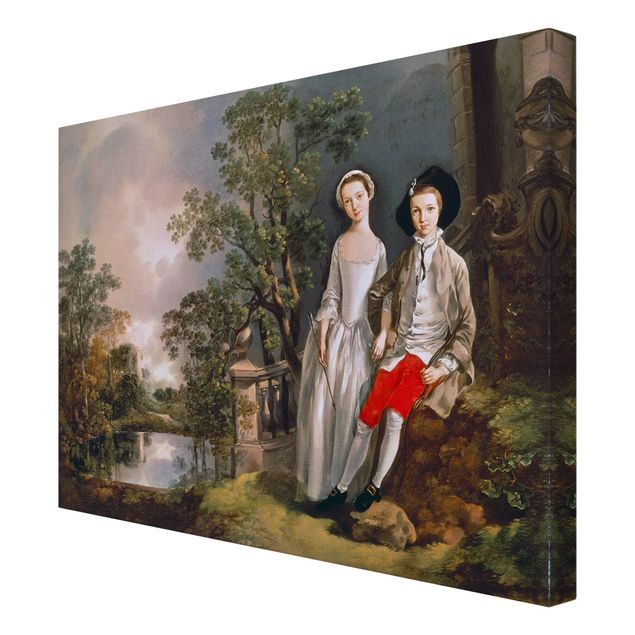 Schöne Wandbilder Thomas Gainsborough - Heneage Lloyd und seine Schwester