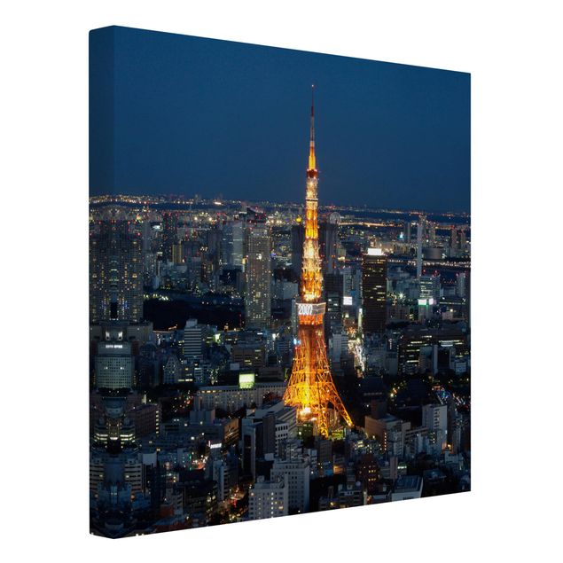 Leinwandbilder Skyline Tokyo Tower