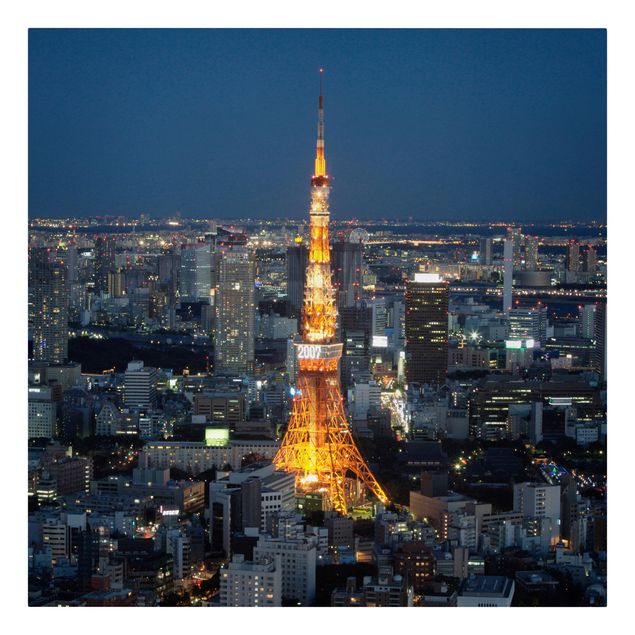 Leinwandbilder Wohnzimmer modern Tokyo Tower