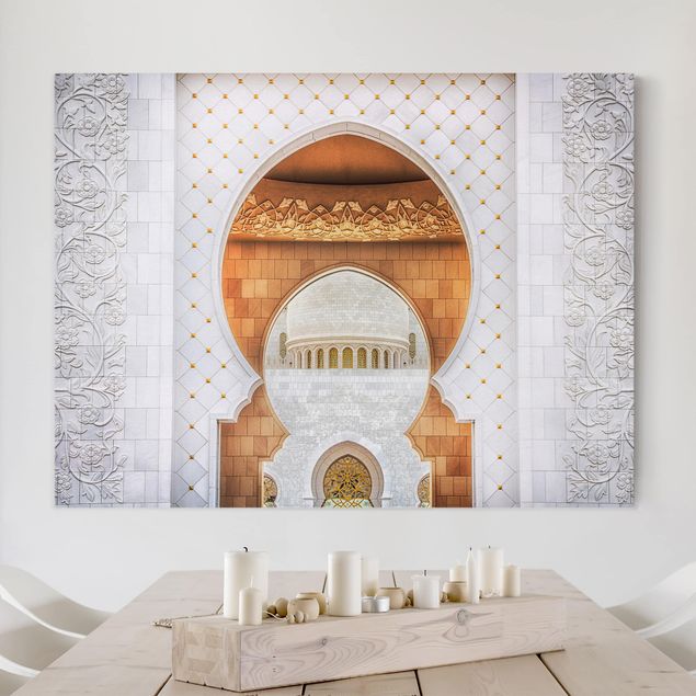 Leinwandbilder XXL Tor der Moschee