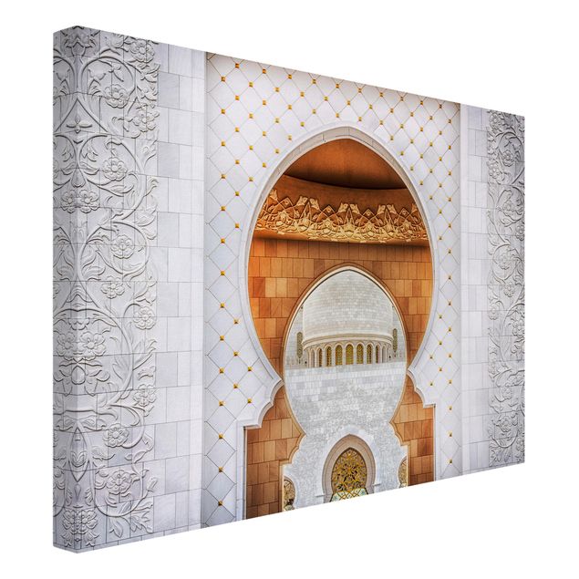 Bilder auf Leinwand Tor der Moschee