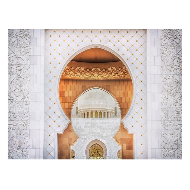 Leinwandbild - Tor der Moschee - Quer 4:3