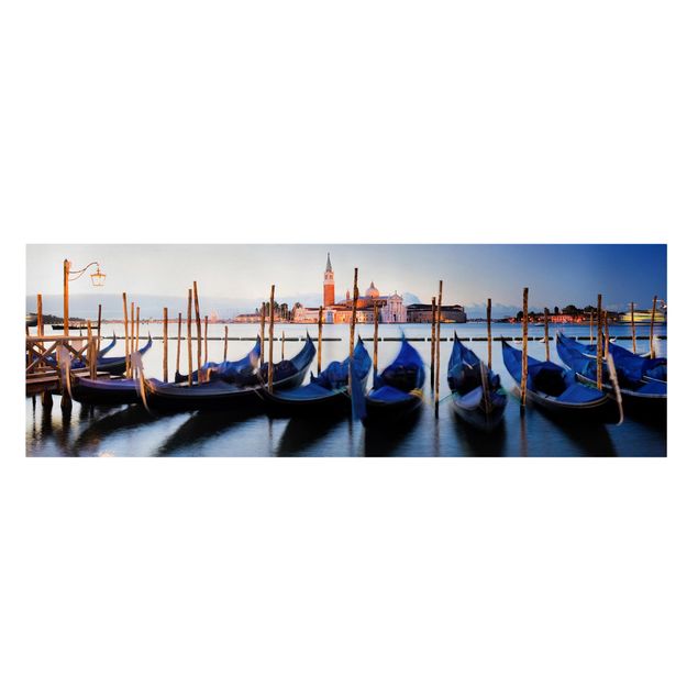 Bilder für die Wand Venice Gondolas