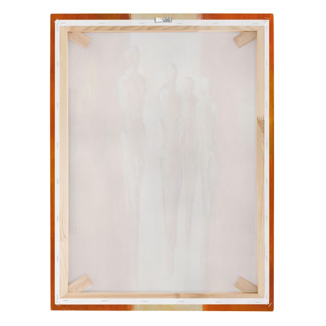 Wandbilder Petra Schüßler - Vier Figuren in Orange 02