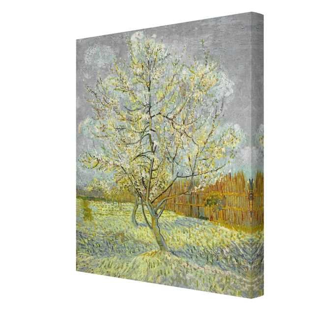 Leinwand Kunstdruck Vincent van Gogh - Pfirsichbaum rosa