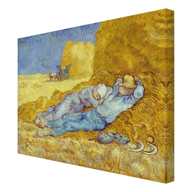 Leinwandbilder Wohnzimmer modern Vincent van Gogh - Das Mittagsschläfchen