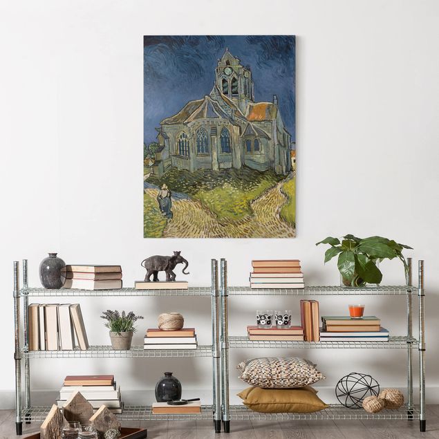 Pointillismus Bilder Vincent van Gogh - Kirche Auvers-sur-Oise