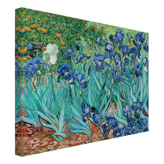 Kunstdruck Pointillismus Vincent van Gogh - Iris