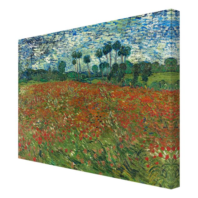 Wandbilder Blumen Vincent van Gogh - Mohnfeld