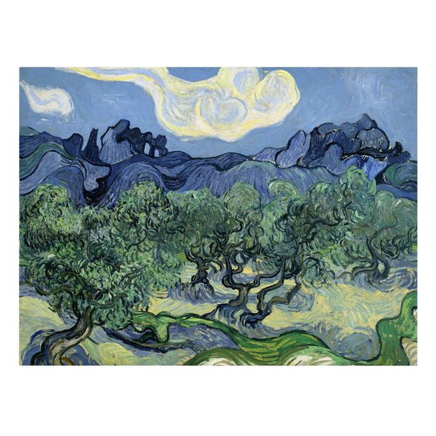 Leinwandbilder Landschaft Vincent van Gogh - Olivenbäume