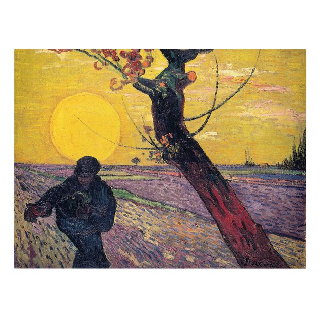 Kunstdrucke auf Leinwand Vincent van Gogh - Sämann