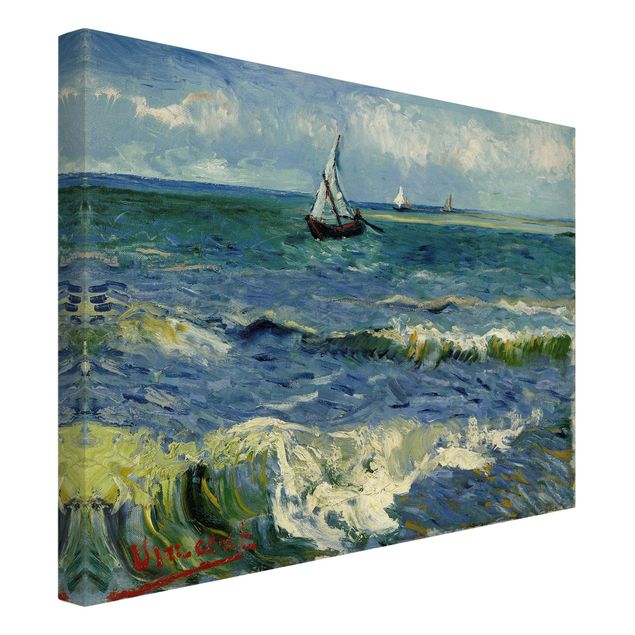 Kunstdruck Pointillismus Vincent van Gogh - Seelandschaft