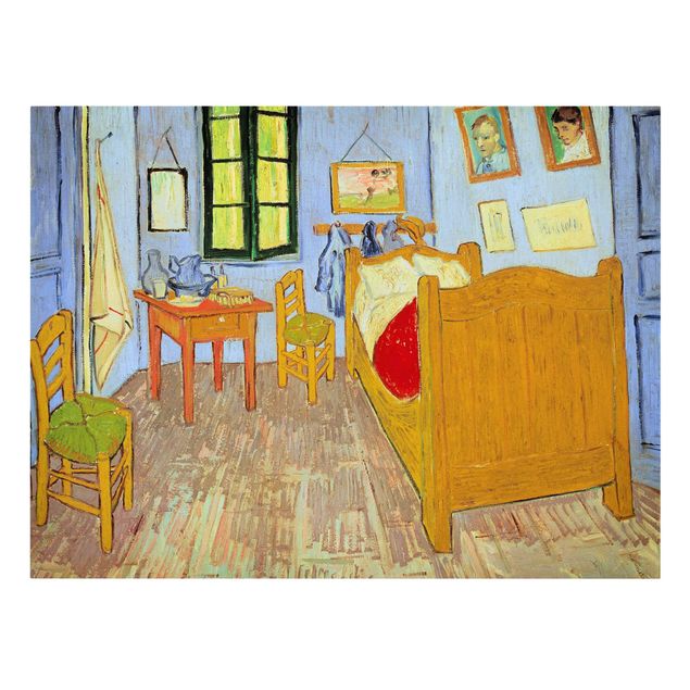 Leinwand Kunstdruck Vincent van Gogh - Schlafzimmer in Arles