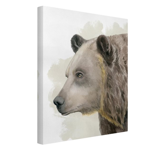 Wandbilder Tiere Waldfreunde - Bär