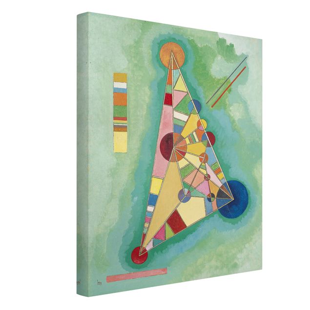 Abstrakte Bilder Wassily Kandinsky - Dreieck