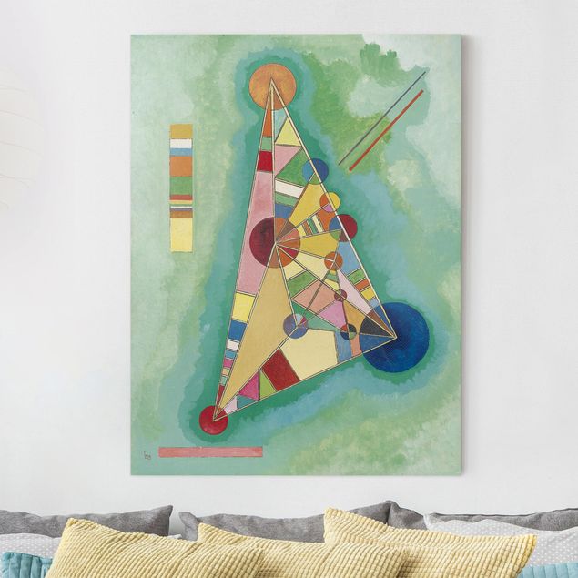 Wandbilder XXL Wassily Kandinsky - Dreieck