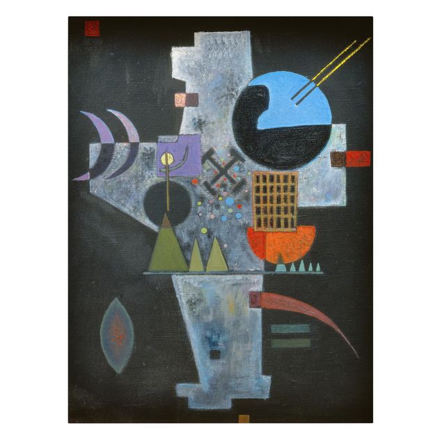 Leinwandbilder abstrakt Wassily Kandinsky - Kreuzform
