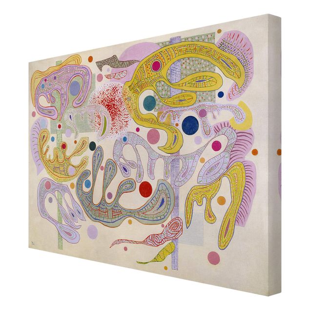 Kunstdrucke auf Leinwand Wassily Kandinsky - Launische Formen