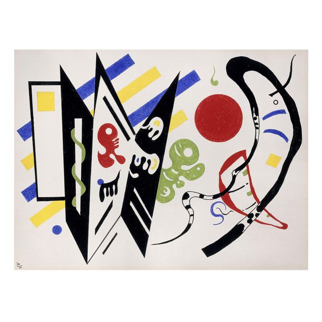 Wandbilder abstrakt Wassily Kandinsky - Reciproque