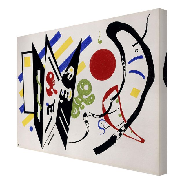 Leinwandbild Kunstdruck Wassily Kandinsky - Reciproque