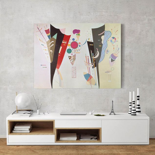 Abstrakte Kunst Bilder Wassily Kandinsky - Wechselseitiger Gleichklang