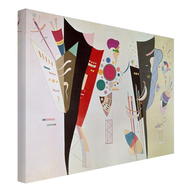 Abstrakte Kunst Bilder Wassily Kandinsky - Wechselseitiger Gleichklang