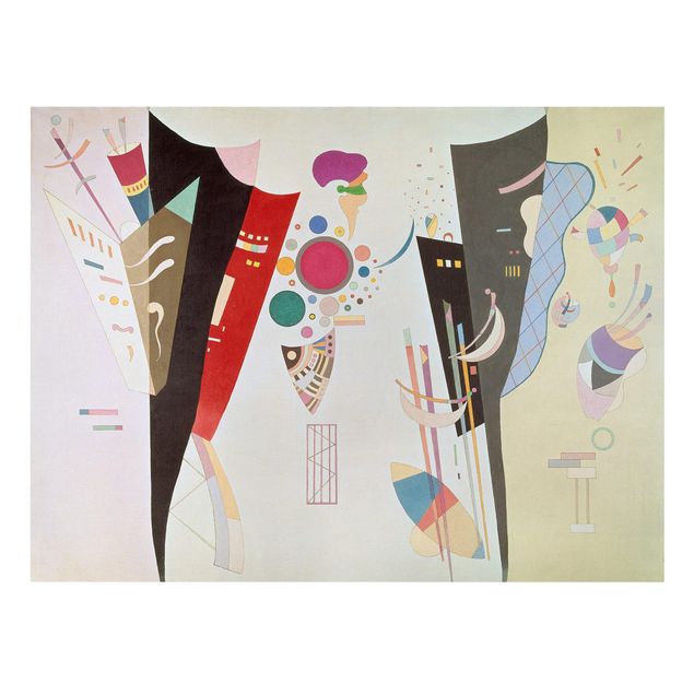 Abstrakte Leinwandbilder Wassily Kandinsky - Wechselseitiger Gleichklang