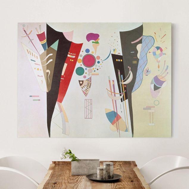 Kunstdruck Expressionismus Wassily Kandinsky - Wechselseitiger Gleichklang