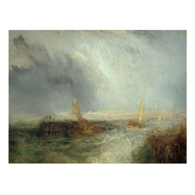 Kunstdrucke auf Leinwand William Turner - Ostende
