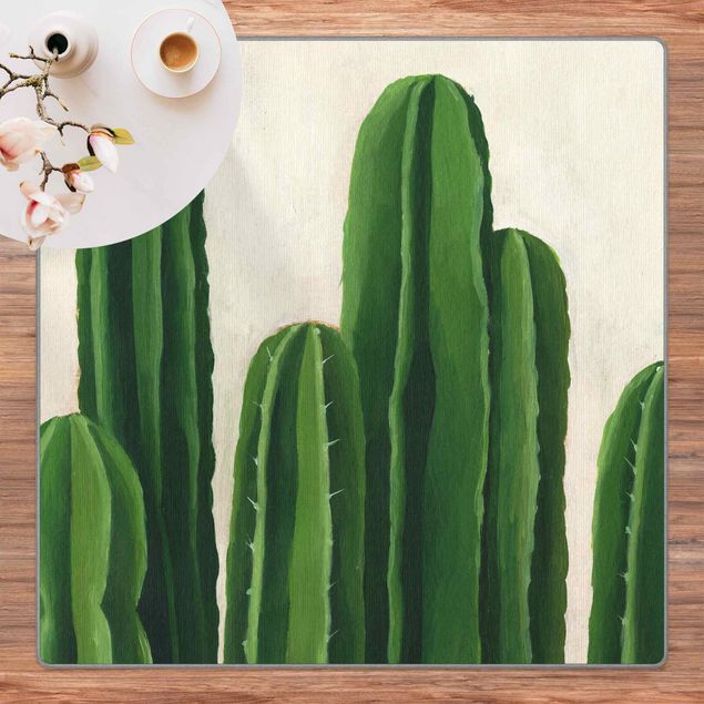 Teppich Blumen Lieblingspflanzen - Kaktus